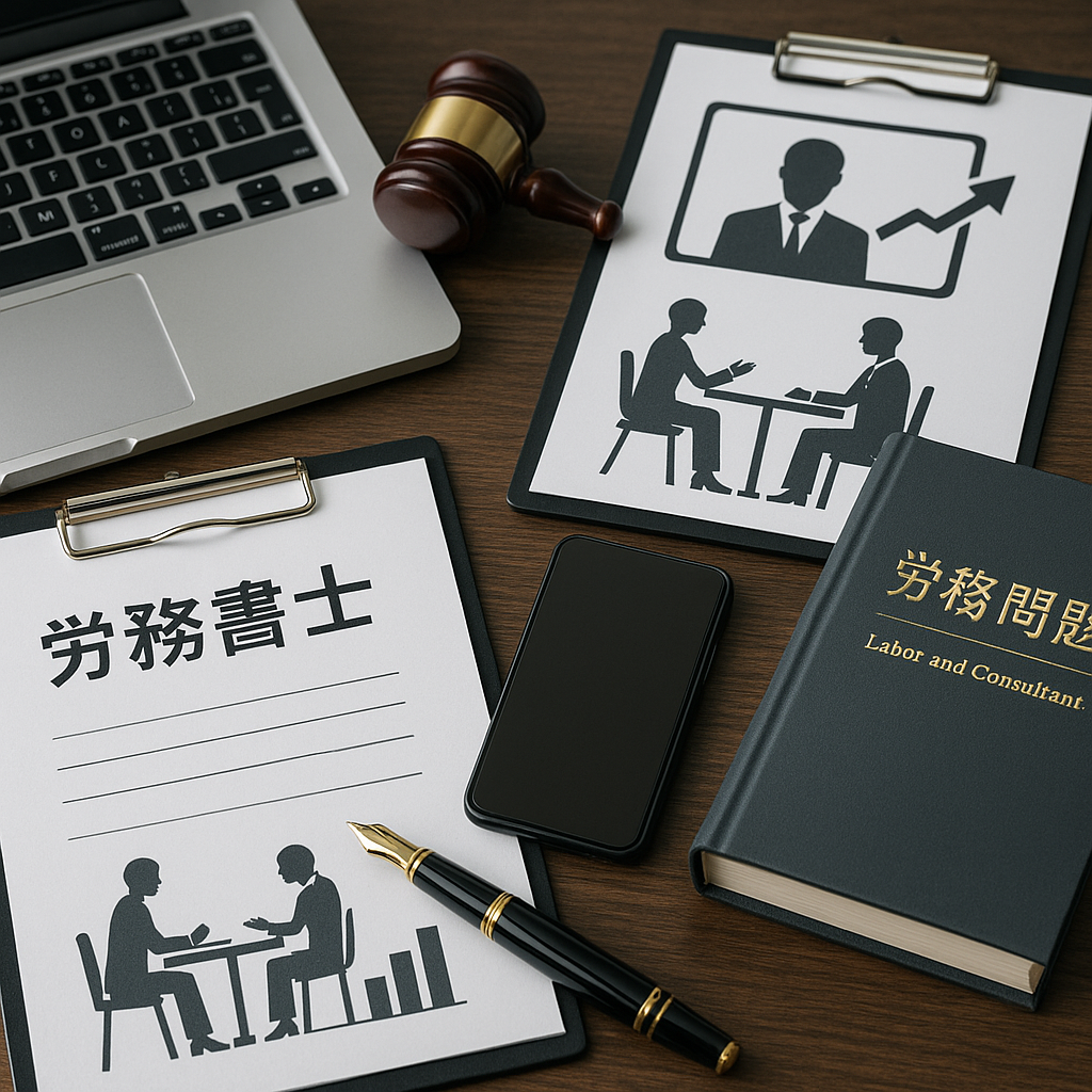 行政書士・社会保険労務士：労務問題　相談と経営　コンサル　依頼の3要点