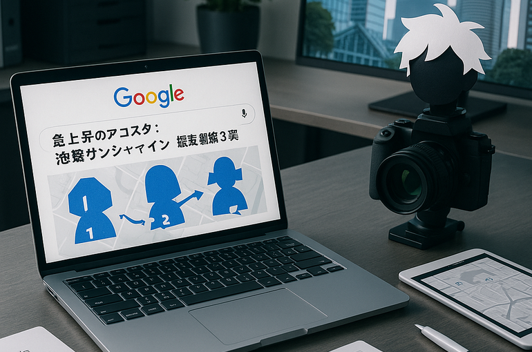    Google急上昇のアコスタ：池袋サンシャイン撮影動線3案   
